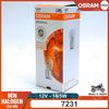 Đèn PHA HALOGEN xe máy OSRAM Mã 7231(18W/5W - 12V) (Hộp 10 Cái)