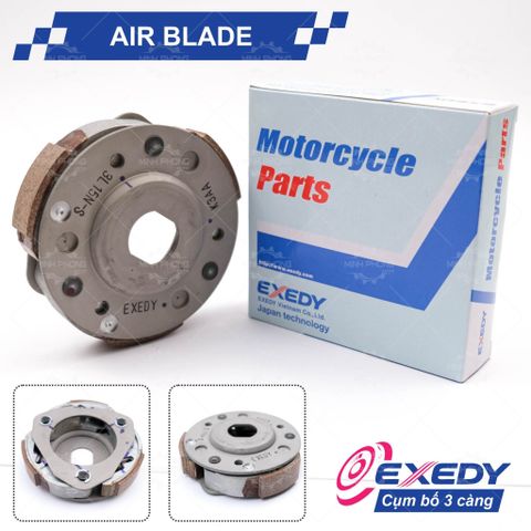 Cụm bố 3 càng xe HONDA (trừ Vision) (Guốc văng ly hợp)  Hãng EXEDY Mã K27/ K66/ K1G/ K3AA