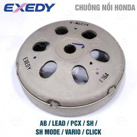 Chuông nồi EXEDY cho HONDA ( AB / LEAD / SH / PCX / VARIO ) trừ Vision