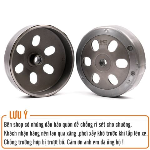 Chuông nồi GRANDE / JANUS Đóng sơ mi gang chống rung giật ( Chuông đã cân bằng động )