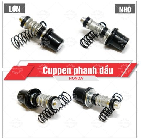 CUPPEN  phanh dầu xe máy HONDA Lớn - Nhỏ / PISTON phanh dầu HD