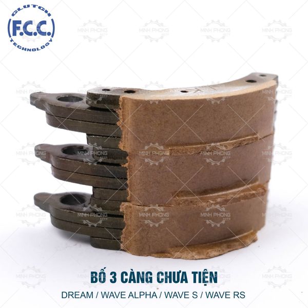 Bố 3 càng FCC DREAM /W-ALPHA /WAVE-S /W-RS (CHƯA TIỆN)