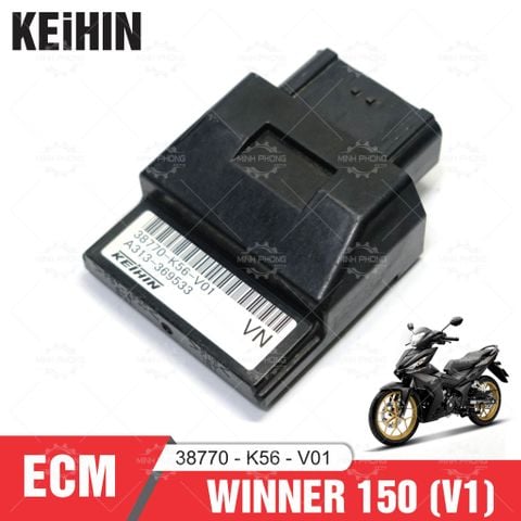 ECM Winner 150 ( V1 ) / Mã K56 - V01 / ECU xe máy Zin và Remap mở tua sẵn
