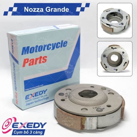Cụm bố 3 càng xe GRANDE (Guốc văng ly hợp)  Hãng EXEDY