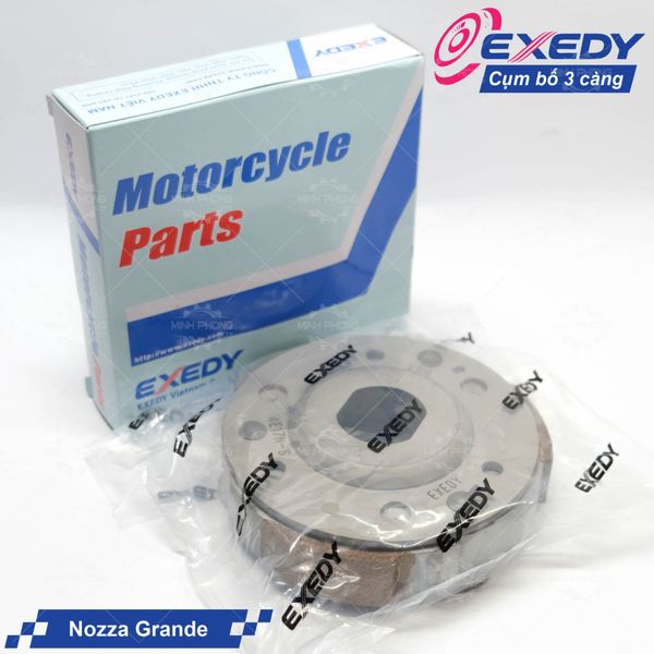 Cụm bố 3 càng xe GRANDE (Guốc văng ly hợp)  Hãng EXEDY