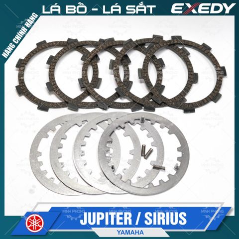 COMBO Lá bố - Lá sắt SIRIUS / JUPITER Thương hiệu EXEDY