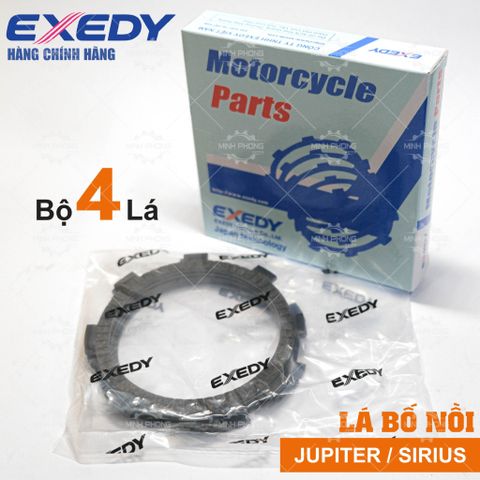 COMBO Lá bố - Lá sắt SIRIUS / JUPITER Thương hiệu EXEDY