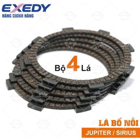 Lá bố nồi SIRIUS / JUPITER ( Bộ 4 lá ) Thương hiệu EXEDY