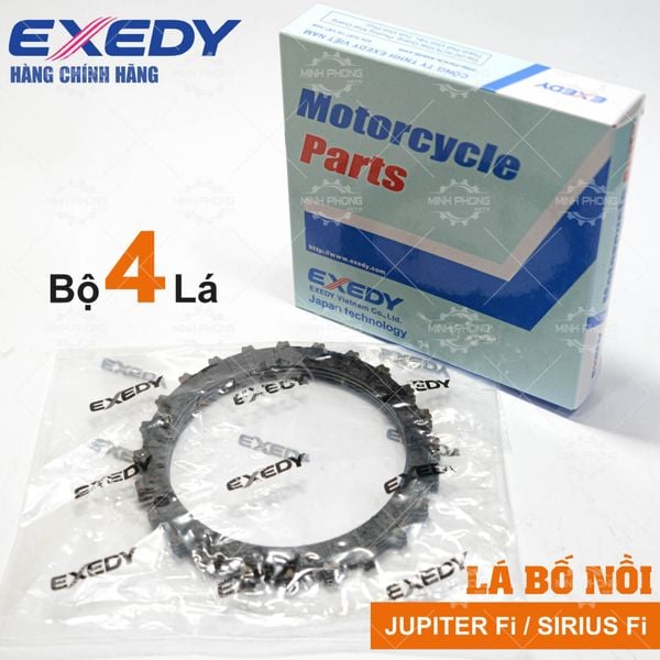 COMBO Lá bố - Lá sắt SIRIUS Fi / JUPITER Fi Thương hiệu EXEDY