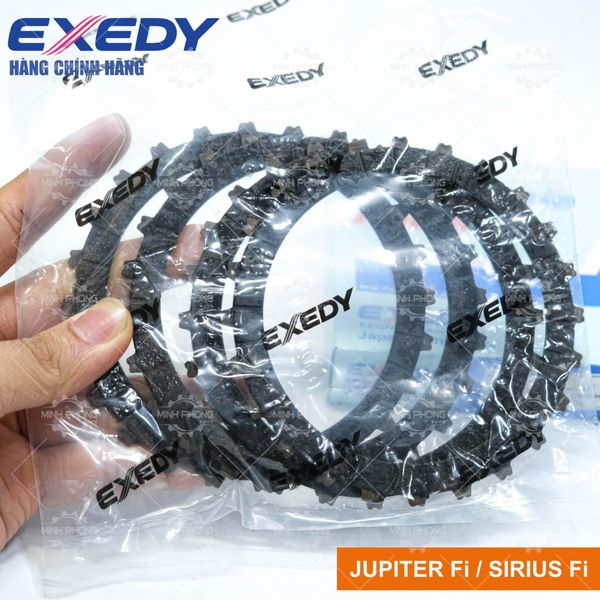 COMBO Lá bố - Lá sắt SIRIUS Fi / JUPITER Fi Thương hiệu EXEDY