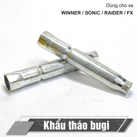 Khẩu tháo Bugi xe máy Winner / Sonic / Raider / Satria / FX (Cái) (Mua 5 sản phẩm hoặc kèm hàng) Tuýp tháo/ tuýp mở bugi