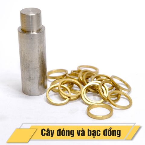 Cây đóng bạc đĩa đề và Bạc đồng ( Sơ mi bạc )