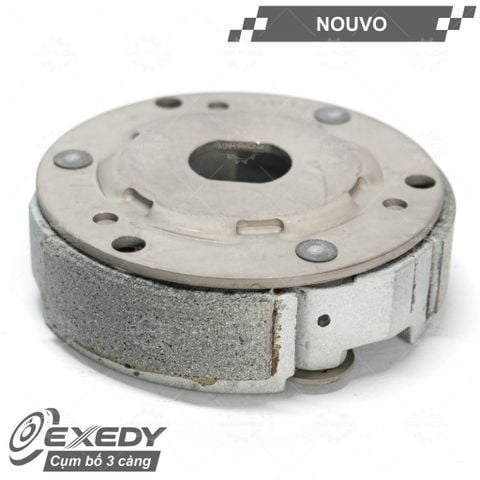 Cụm bố 3 càng xe NOUVO (Guốc văng ly hợp)  Hãng EXEDY