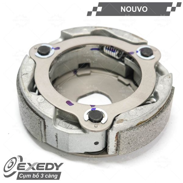 Cụm bố 3 càng xe NOUVO (Guốc văng ly hợp)  Hãng EXEDY