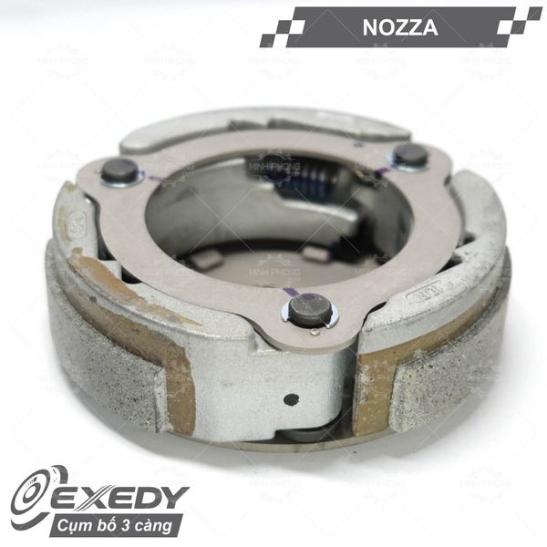 Cụm bố 3 càng xe NOZZA (Guốc văng ly hợp)  Hãng EXEDY