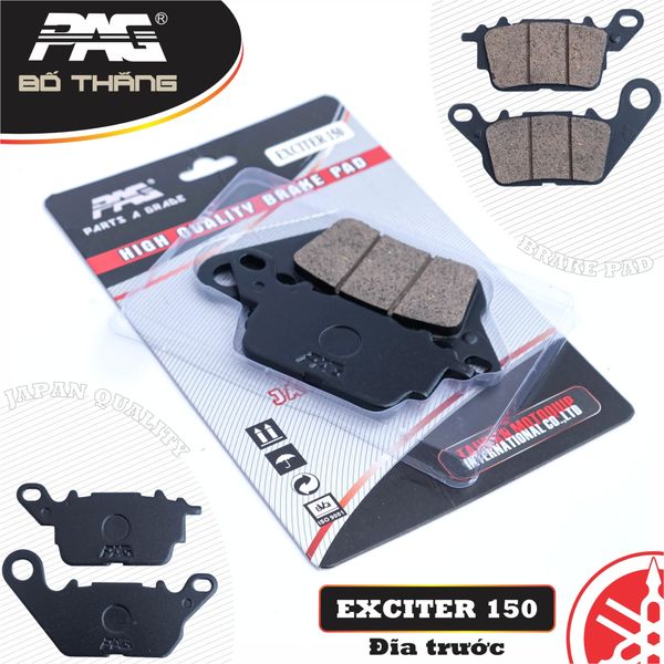 Bố thắng đĩa ( Má phanh ) thương hiệu PAG cho xe máy Honda/ Yamaha / SYM