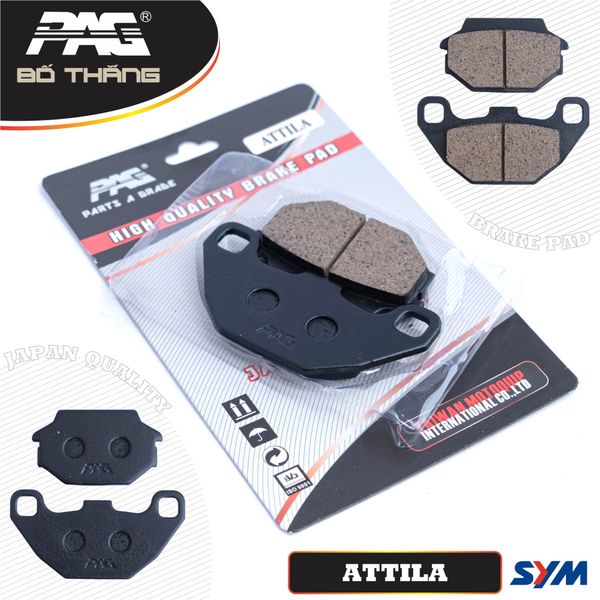 Bố thắng đĩa ( Má phanh ) thương hiệu PAG cho xe máy Honda/ Yamaha / SYM