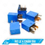 (Túi 5 cái ) Rờ le  4 chân Mitsuba Zin (Dài - Ngắn) / Relay xe máy