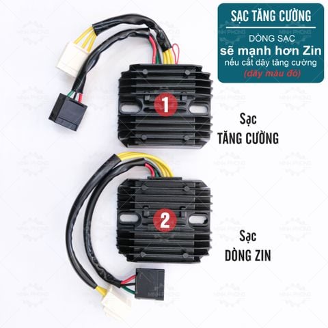 Sạc SH Ý (Italia) Sạc dòng Zin và Sạc Tăng cường