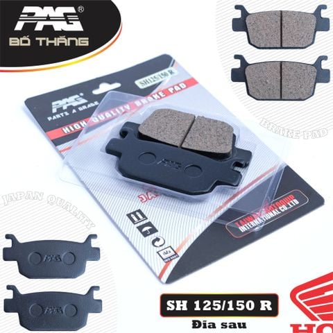 Bố thắng đĩa sau SH 125-150 (Má phanh) / Phanh đĩa xe máy