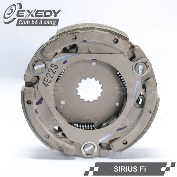 Cụm bố 3 càng xe SIRIUS Fi / JUPITER Fi (Guốc văng ly hợp)  Hãng EXEDY