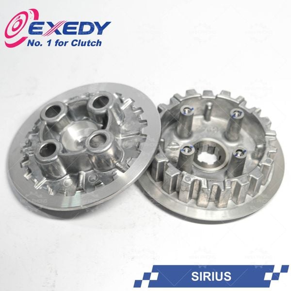 Đế nhôm và  Mặt ép xe SIRIUS - JUPITER / Mâm ép nồi sau xe số / Thương hiệu EXEDY