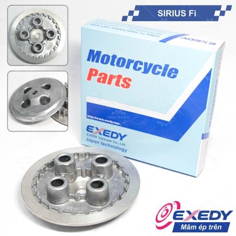 Bộ nồi sau xe SIRIUS Fi - JUPITER Fi ( Mâm ép / Lá bố / Lá côn ) Thương hiệu Exedy