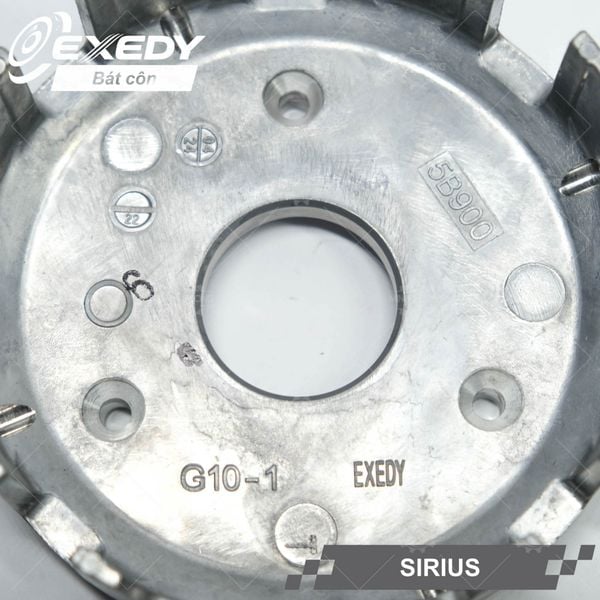 Bát côn ( Chuồng heo ) xe Sirius - Jupiter / Bát côn sau có đinh tán và đệm cao su