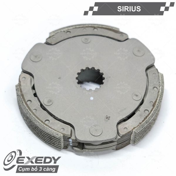 Cụm bố 3 càng xe SIRIUS / JUPITER (Guốc văng ly hợp)  Hãng EXEDY