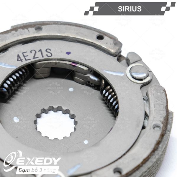 Cụm bố 3 càng xe SIRIUS / JUPITER (Guốc văng ly hợp)  Hãng EXEDY