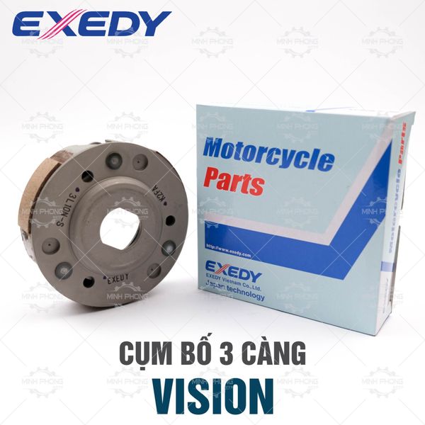 Cụm bố 3 càng EXEDY Vision K2C (Guốc văng ly hợp)