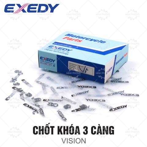 (Hộp 10 túi) Móng ngựa ba càng /Chốt hãm đế côn EXEDY VISION 2020