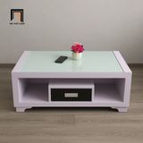  Bàn sofa phòng khách giá rẻ BTPK81 Sherman 1m màu trắng 