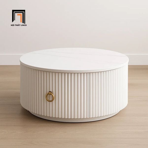 bàn trà cao cấp hộc kéo 60