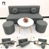  Bộ ghế sofa băng nhỏ gọn 1m7 BKT bọc vải nỉ bố mềm 