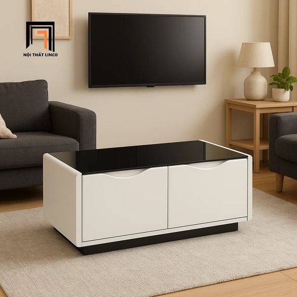 bàn trà hình hộp chữ nhật 1m x 50