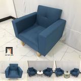  Ghế sofa đơn gấp gọn NS02 màu xanh dương giá rẻ 