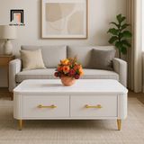  Bàn trà mặt đá cao cấp BTPK68 Rockland 1m cho shop tiệm 