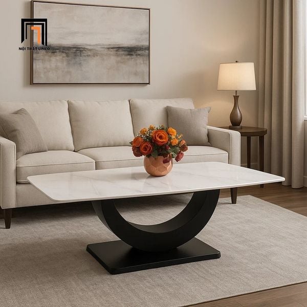 bàn sofa gia đình sang trọng