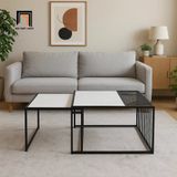  Cặp 2 bàn sofa phòng khách BTPK100 Kenner di chuyển đa năng 