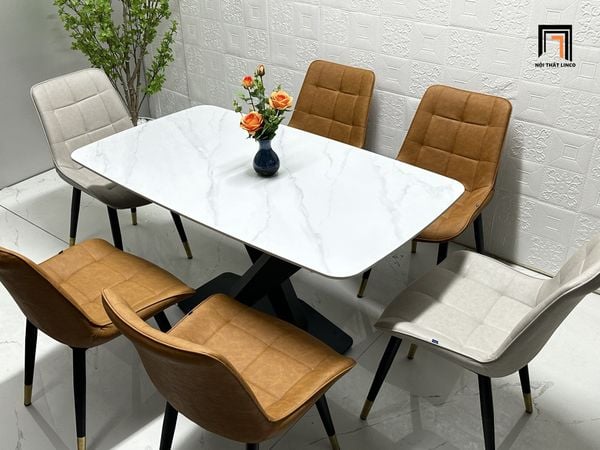 bộ bàn ăn 6 chỗ cao cấp