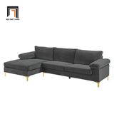  Set ghế sofa góc L GT4 Ettal vải nhung 2m4 x 1m6 giá rẻ 