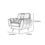  Ghế sofa băng da công nghiệp BT304 Rothry dài 2m sang trọng 