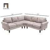  Bộ ghế sofa góc L 2m2 x 2m2 GT68 Winston sang trọng 