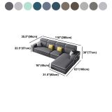  Bộ ghế sofa chữ L 2m8 x1m6 GT181 Tunica cho phòng khách gia đình 