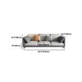  Ghế sofa băng dài 2m15 da công nghiệp BT297 Lesca phối màu xám 