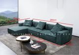  Bộ ghế sofa góc L GT31-Squaror 2m8 cho phòng khách chung cư 