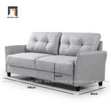  Ghế sofa băng văng phòng khách BT29-Helsley 1m9 giá rẻ 