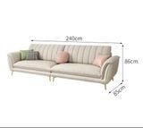  Ghế sofa băng kiểu dáng đẹp BT59 Sorgio 2m4 da công nghiệp 