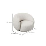  Bộ ghế sofa văng cong cho shop tiệm KT102 Gracias vải lông cừu 